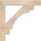Ekena Millwork Merced Block Smooth Bracket, Douglas Fir, 3 1/2"W x 28"D x 28"H BKT04X28X28MRC05SDF - alternate 4